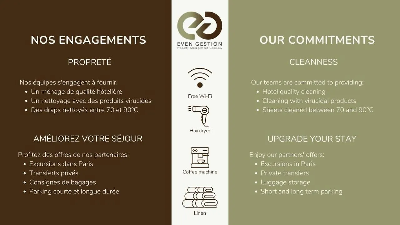 Apartment 31.Studio 2Pers#Sevres-Lecourbe#Necker Paris